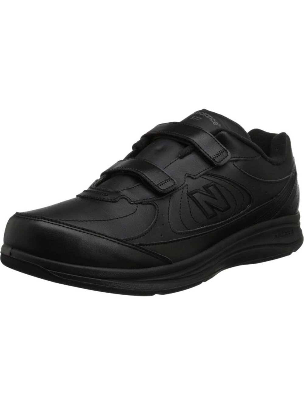 Comfortable Men's Hook and Loop Sneakers - Stylish & Supportive Walking Shoes